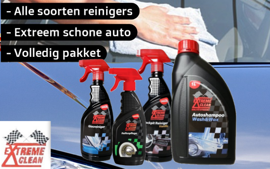 Group Actie - Extreme Clean Auto Schoonmaakpakket Group Actie - Extreme Clean Auto Schoonmaakpakket