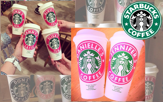 Group Actie - Gepersonaliseerde Starbucks Reisbeker Group Actie - Gepersonaliseerde Starbucks Reisbeker