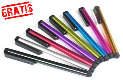 Group Actie - Gratis - 2X Stylus Touch Pen Voor Je Smartphone Of Tablet, Ideaal Om Candy Crush Mee Te Spelen! (Waarde 19,95) Group Actie - Gratis - 2X Stylus Touch Pen Voor Je Smartphone Of Tablet, Ideaal Om Candy Crush Mee Te Spelen! (Waarde 19,95)