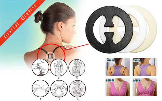 Group Actie - Gratis - 9 Handige Bra Clips In Zwart, Wit En Huidskleur (Waarde €24,95) Group Actie - Gratis - 9 Handige Bra Clips In Zwart, Wit En Huidskleur (Waarde €24,95)