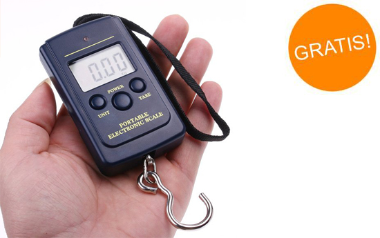 Group Actie - Gratis - Bagageweegschaal - Nooit Meer Een Te Zware Koffer Bij De Incheckbalie Op De Luchthaven! (Waarde € 24,95) Group Actie - Gratis - Bagageweegschaal - Nooit Meer Een Te Zware Koffer Bij De Incheckbalie Op De Luchthaven! (Waarde € 24,95)