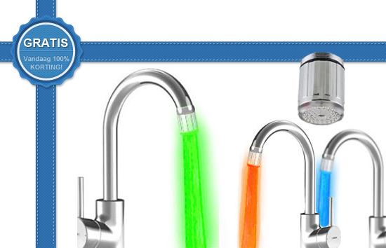Group Actie - Gratis - Led Opzetstuk Voor De Kraan, Ideaal Om Je Kinderen Te Beschermen Tegen Te Heet Water. Koud = Blauw | Warm = Groen | Heet = Rood. Group Actie - Gratis - Led Opzetstuk Voor De Kraan, Ideaal Om Je Kinderen Te Beschermen Tegen Te Heet Water. Koud = Blauw | Warm = Groen | Heet = Rood.