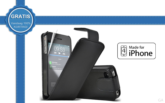 Group Actie - Gratis - Lederen Iphone Case Flip Group Actie - Gratis - Lederen Iphone Case Flip