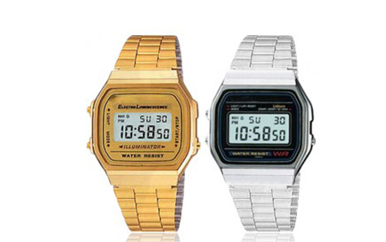 Group Actie - Gratis! - Retro Watch: Terug In De Tijd Met Het Digitale Horloge Zoals Het Bedoeld Is!