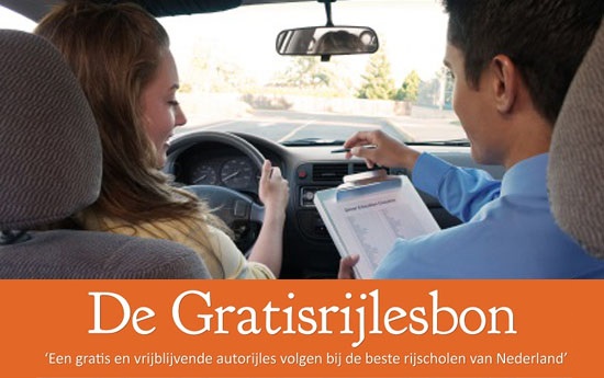 Group Actie - Gratis Rijlesbon Bij De Beste Rijscholen Van Nederland Én Een Gratis Stickypad!