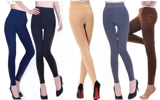 Group Actie - Gratis! - Stijlvolle Thermo Leggings. Keuze Uit 5 Kleuren