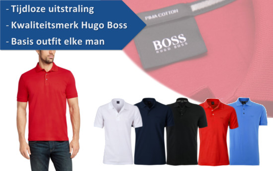Group Actie - Hugo Boss Ferrara Poloshirt | Tijdloze Klasse Van Een Topmerk (Waarde € 79,95) Group Actie - Hugo Boss Ferrara Poloshirt | Tijdloze Klasse Van Een Topmerk (Waarde € 79,95)