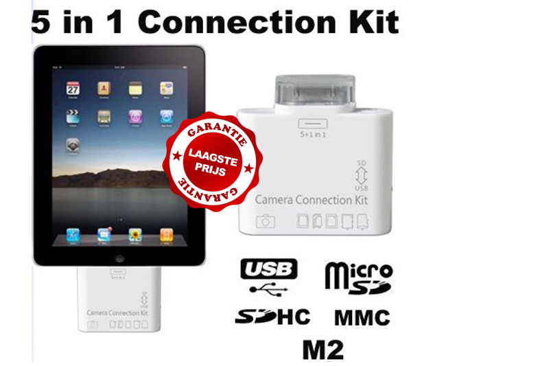 Group Actie - Ipad 5-In-1 Camera Connection Kit Group Actie - Ipad 5-In-1 Camera Connection Kit
