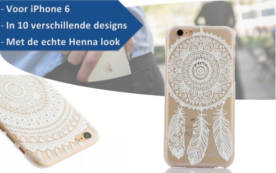 Group Actie - Iphone6 Henna Hoesjes