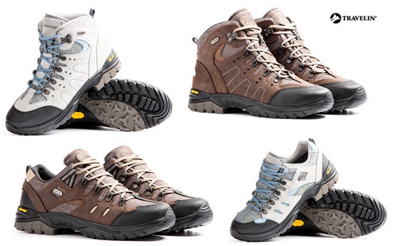 Group Actie - Lage Of Hoge Wandelschoenen Van Travelin' Voor Dames En Heren Group Actie - Lage Of Hoge Wandelschoenen Van Travelin' Voor Dames En Heren