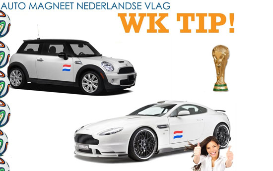 Group Actie - Magnetische Nederlandse Xl Autovlag Nieuw In Nederland Op=op