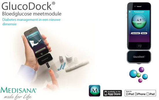 Group Actie - Medisana Glucodock Glucosemeter Voor Iphone En Ipad