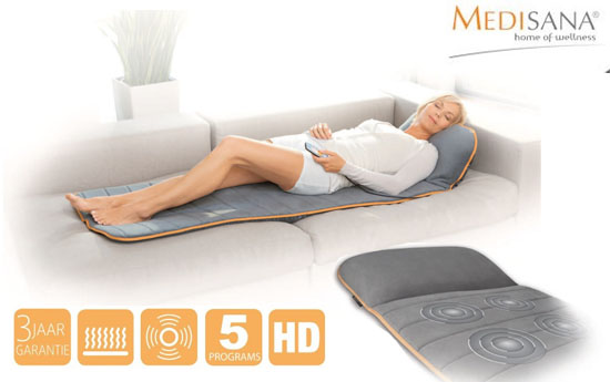 Group Actie - Medisana Massagemat Met Vier Massagezones. Masseert Je Hele Lichaam! Group Actie - Medisana Massagemat Met Vier Massagezones. Masseert Je Hele Lichaam!