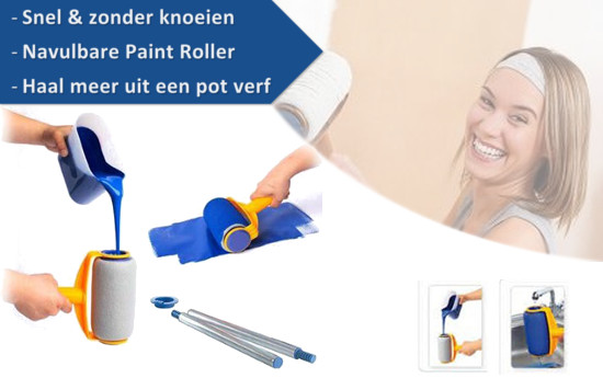 Group Actie - Paint Roller Plus. Bekend Van Tv! Group Actie - Paint Roller Plus. Bekend Van Tv!