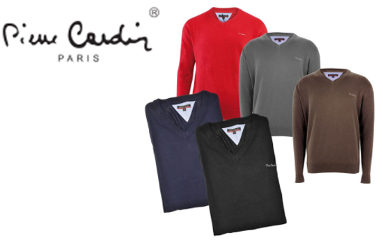Group Actie - Pierre Cardin Pullover Met V-Hals Group Actie - Pierre Cardin Pullover Met V-Hals