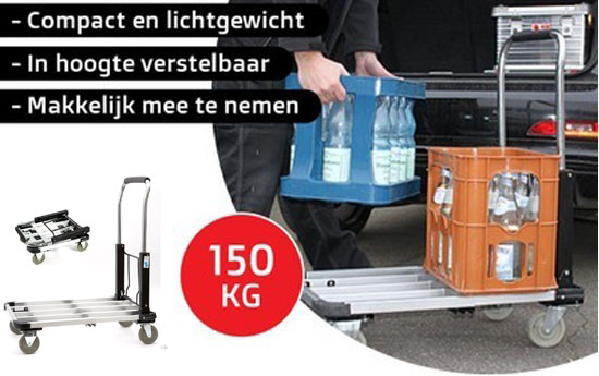 Group Actie - Professionele Aluminium Transportwagen Group Actie - Professionele Aluminium Transportwagen