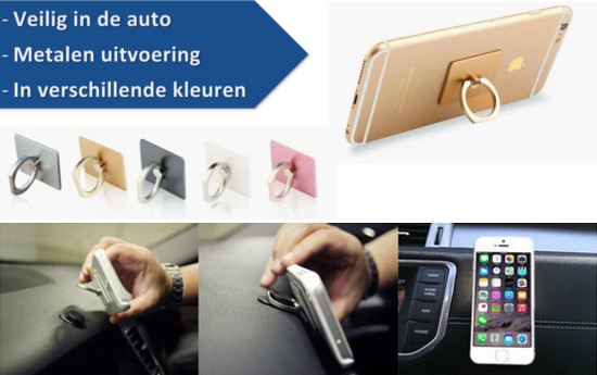 Group Actie - Smartphone Handsfree Ringhouder Group Actie - Smartphone Handsfree Ringhouder