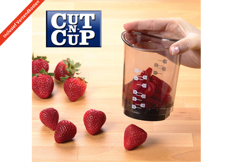Group Actie - Snijd En Hak Met De Cut 'N Cup, 2 Stuk Group Actie - Snijd En Hak Met De Cut 'N Cup, 2 Stuk