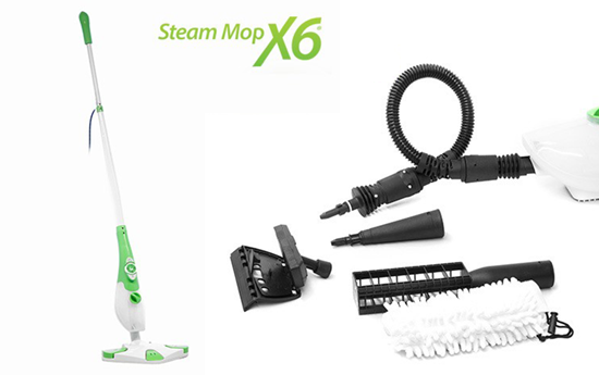 Group Actie - Steam Master X6 - Alle Oppervlakken Schoon En Gedesinfecteerd Zonder Milieuschade!