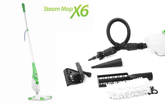 Group Actie - Steam Master X6 - Alle Oppervlakken Schoon En Gedesinfecteerd Zonder Milieuschade! Group Actie - Steam Master X6 - Alle Oppervlakken Schoon En Gedesinfecteerd Zonder Milieuschade!