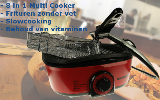 Group Actie - Telefunken Multicooker 8 In 1 Group Actie - Telefunken Multicooker 8 In 1