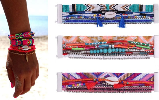 Group Actie - Trendy Magnetische Armbanden. Kleurrijk Brazilian Ipanema Style. Voor Snelle Beslissers!
