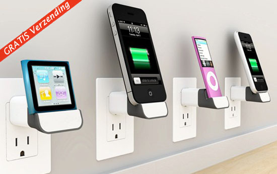 Group Actie - Vanaf € 12,95 - De Ideale Manier Om Je Iphone Of Ipod In Één Handomdraai Op Te Laden. Inclusief Verzendkosten. (Waarde € 24,95) Group Actie - Vanaf € 12,95 - De Ideale Manier Om Je Iphone Of Ipod In Één Handomdraai Op Te Laden. Inclusief Verzendkosten. (Waarde € 24,95)