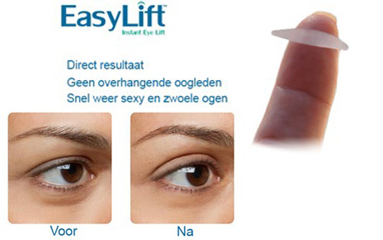 Group Actie - Vanaf 12,95 - Je "Oogt" Een Stuk Beter Dankzij Easy Lift! (Waarde €29,95) Group Actie - Vanaf 12,95 - Je "Oogt" Een Stuk Beter Dankzij Easy Lift! (Waarde €29,95)