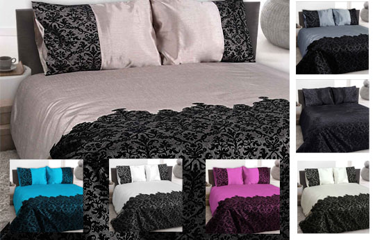 Group Actie - Vanaf € 24,95 - Luxe Geborduurd Dekbedovertrek 'Lace' (Waarde € 99,95) Group Actie - Vanaf € 24,95 - Luxe Geborduurd Dekbedovertrek 'Lace' (Waarde € 99,95)