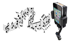 Group Actie - Vanaf €29 - Carkit Met Fm Stereo Transmitter Voor Je Iphone Of Andere Smartphones! Handsfree Bellen En Draadloos Je Favoriete Muziek Afspelen Via Je Autoradio! (Waarde €79)