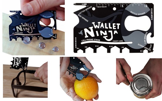 Group Actie - Wallet Ninja: Multitool Met 18 Functies