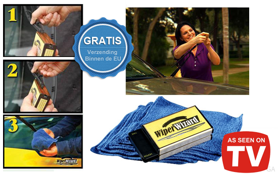 Group Actie - Wiper Wizard ! Nooit Meer Nieuwe Ruitenwissers Kopen!