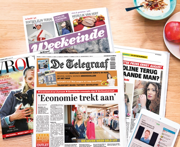 Groupdeal - 10 weken de vernieuwde Telegraaf Groupdeal - 10 weken de vernieuwde Telegraaf