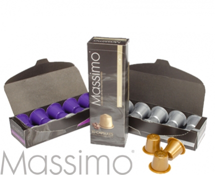 Groupdeal - 100 Massimo koffiecups voor je Nespresso® machine Groupdeal - 100 Massimo koffiecups voor je Nespresso® machine