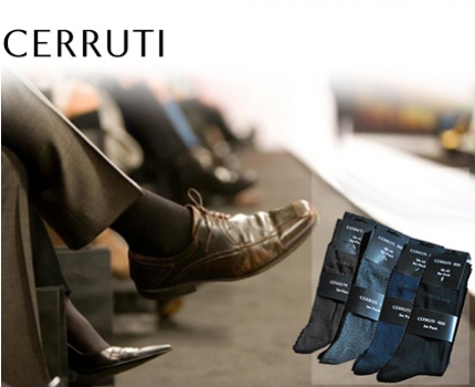 Groupdeal - 12 paar Cerruti herensokken