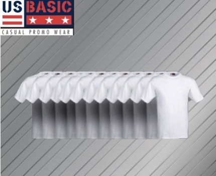 Groupdeal - 12 witte US Basic shirts; Goede kwaliteit shirts die overal bij passen Groupdeal - 12 witte US Basic shirts; Goede kwaliteit shirts die overal bij passen