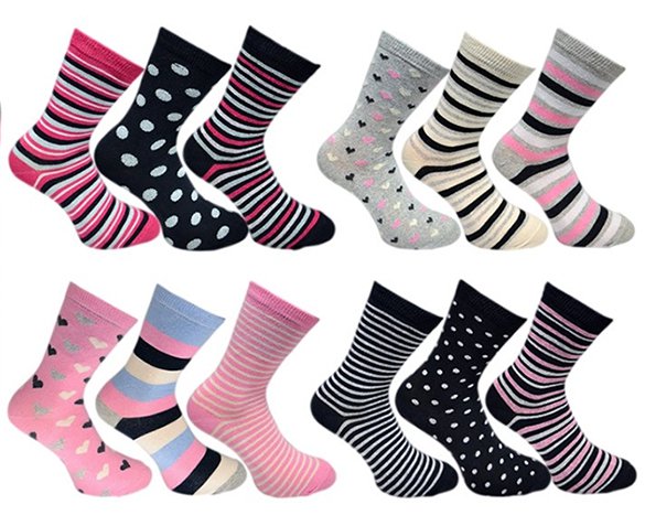 Groupdeal - 12-Pack Damessokken Groupdeal - 12-Pack Damessokken