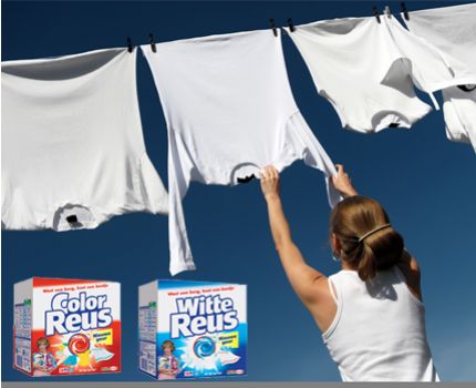 Groupdeal - 14 kilo Witte en Color Reus, goed voor 200 wasbeurten!