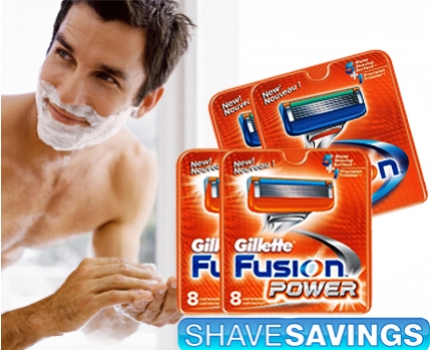 Groupdeal - 16 scheermesjes: Gillette Fusion of Gillette Fusion Power Groupdeal - 16 scheermesjes: Gillette Fusion of Gillette Fusion Power