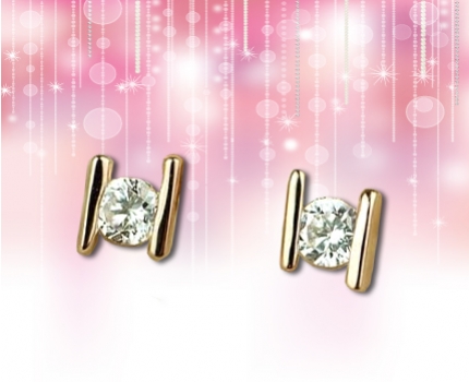 Groupdeal - 18K Gold plated oorbellen met kristal; geleverd in bijpassend doosje! Groupdeal - 18K Gold plated oorbellen met kristal; geleverd in bijpassend doosje!