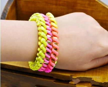 Groupdeal - 2 fluorescerende armbanden Groupdeal - 2 fluorescerende armbanden