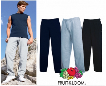 Groupdeal - 2 joggingbroeken van Fruit of the Loom Groupdeal - 2 joggingbroeken van Fruit of the Loom