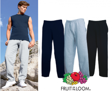 Groupdeal - 2 joggingbroeken van Fruit of the Loom Groupdeal - 2 joggingbroeken van Fruit of the Loom