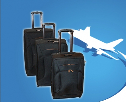 Groupdeal - 2 of 3 delige trolley-kofferset: stevig en met extra vakken! Groupdeal - 2 of 3 delige trolley-kofferset: stevig en met extra vakken!