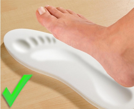 Groupdeal - 2 paar Orthopedische Memory Foam inlegzolen Groupdeal - 2 paar Orthopedische Memory Foam inlegzolen