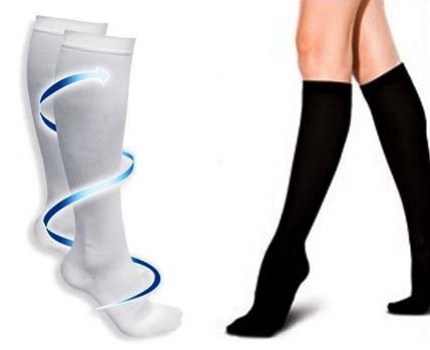 Groupdeal - 2 paar therapeutische compressiesokken Groupdeal - 2 paar therapeutische compressiesokken