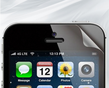 Groupdeal - 2 Screenprotectors voor iPhone 5 met schoonmaakdoekjes! Gladde deal! Groupdeal - 2 Screenprotectors voor iPhone 5 met schoonmaakdoekjes! Gladde deal!