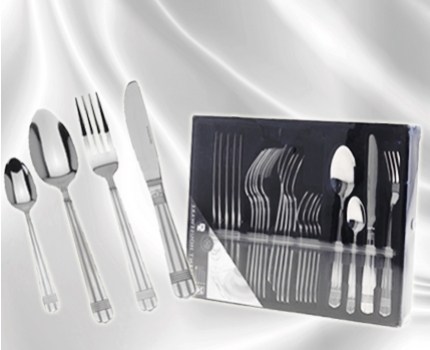 Groupdeal - 24-delige RVS bestekset Groupdeal - 24-delige RVS bestekset