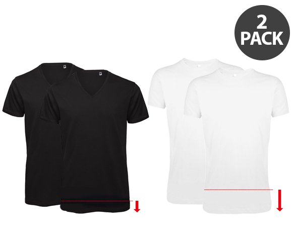 Groupdeal - 2-Pack Logostar T-Shirts Groupdeal - 2-Pack Logostar T-Shirts