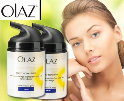 Groupdeal - 2x Olaz Total Effects nachtcrème!